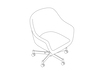 A line drawing - Bumper Chair