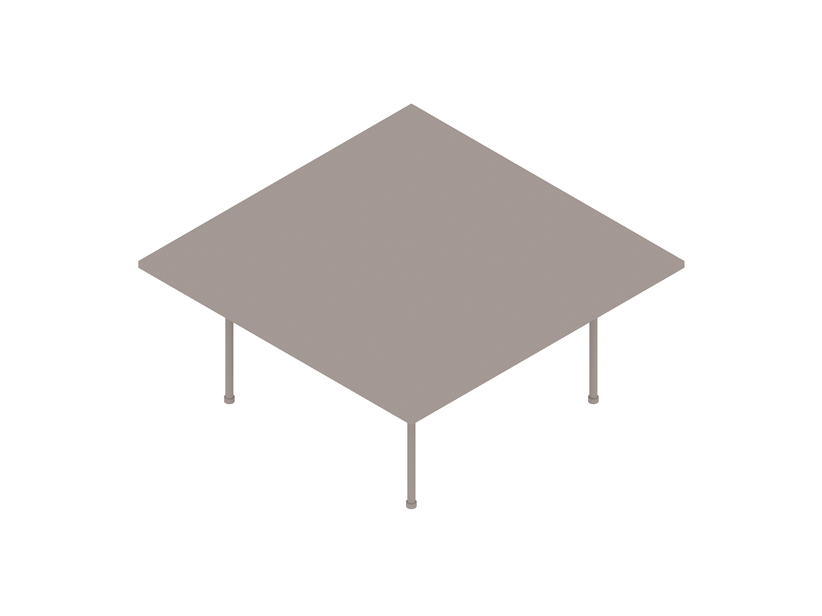 A generic rendering - Claw Table – Square