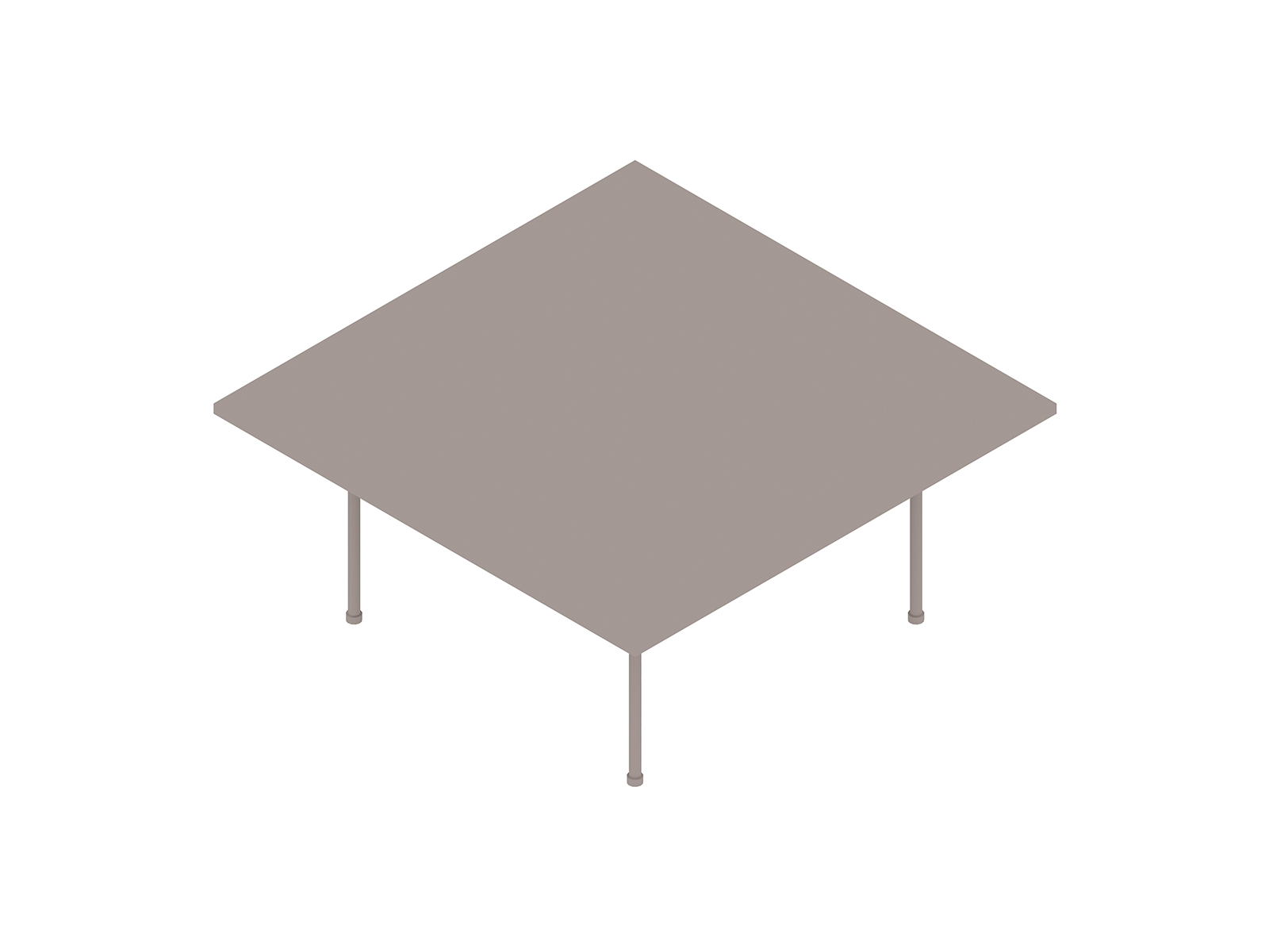 A generic rendering - Claw Table – Square