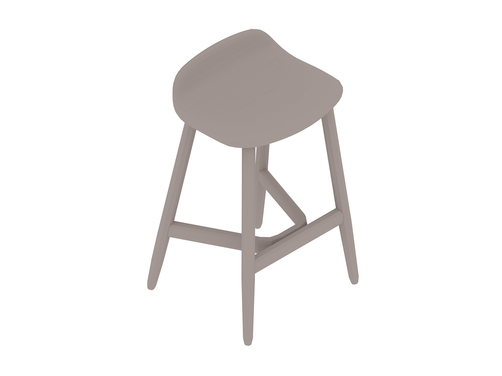 A generic rendering - Crosshatch Stool–Counter Height