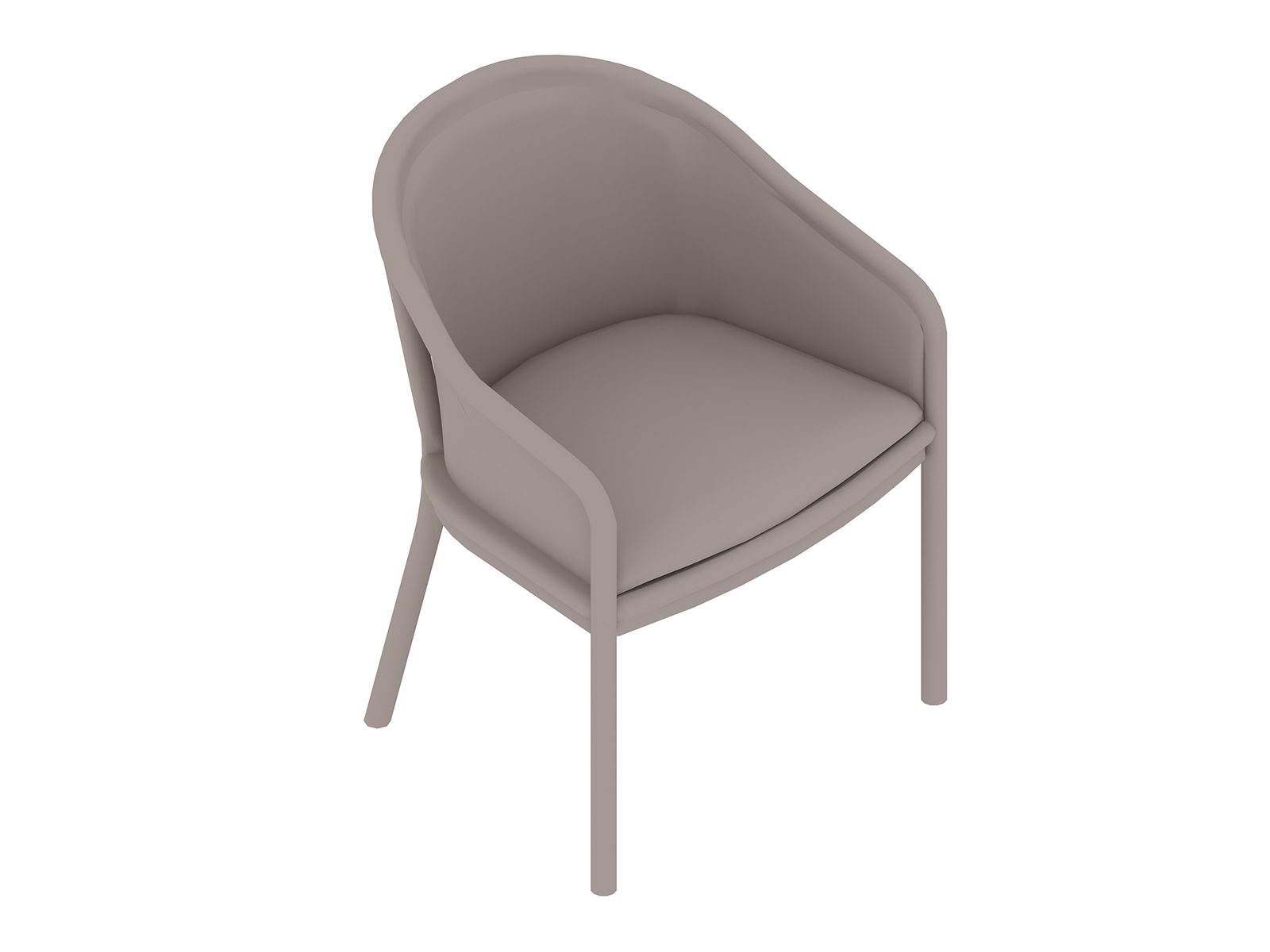 A generic rendering - Landmark Chair–Cane–Standard Arms