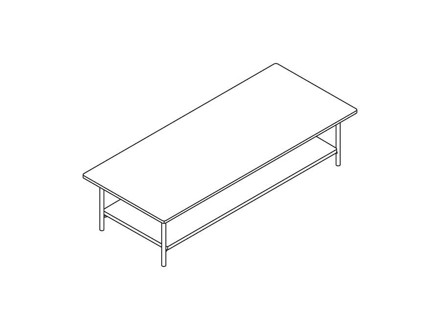 A line drawing - Layer Nesting Table–High