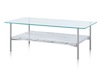 A photo - Layer Side Table–Stone Shelf