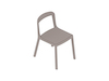 A generic rendering - Lijn Side Chair–Open Back–Upholstered Seat