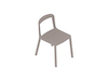 A generic rendering - Lijn Side Chair–Open Back–Wood Seat