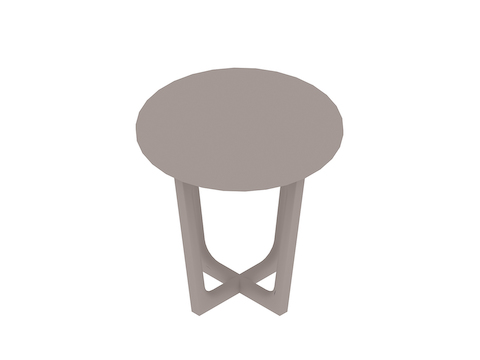 A generic rendering - Loophole Side Table–Round