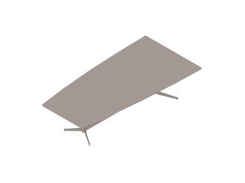 A generic rendering - MP Conference Table–Half Boat