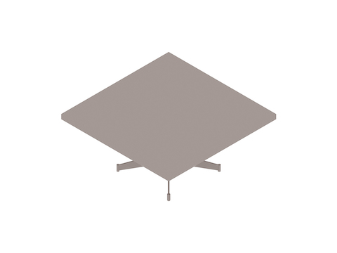 A generic rendering - MP Coffee Table–Square