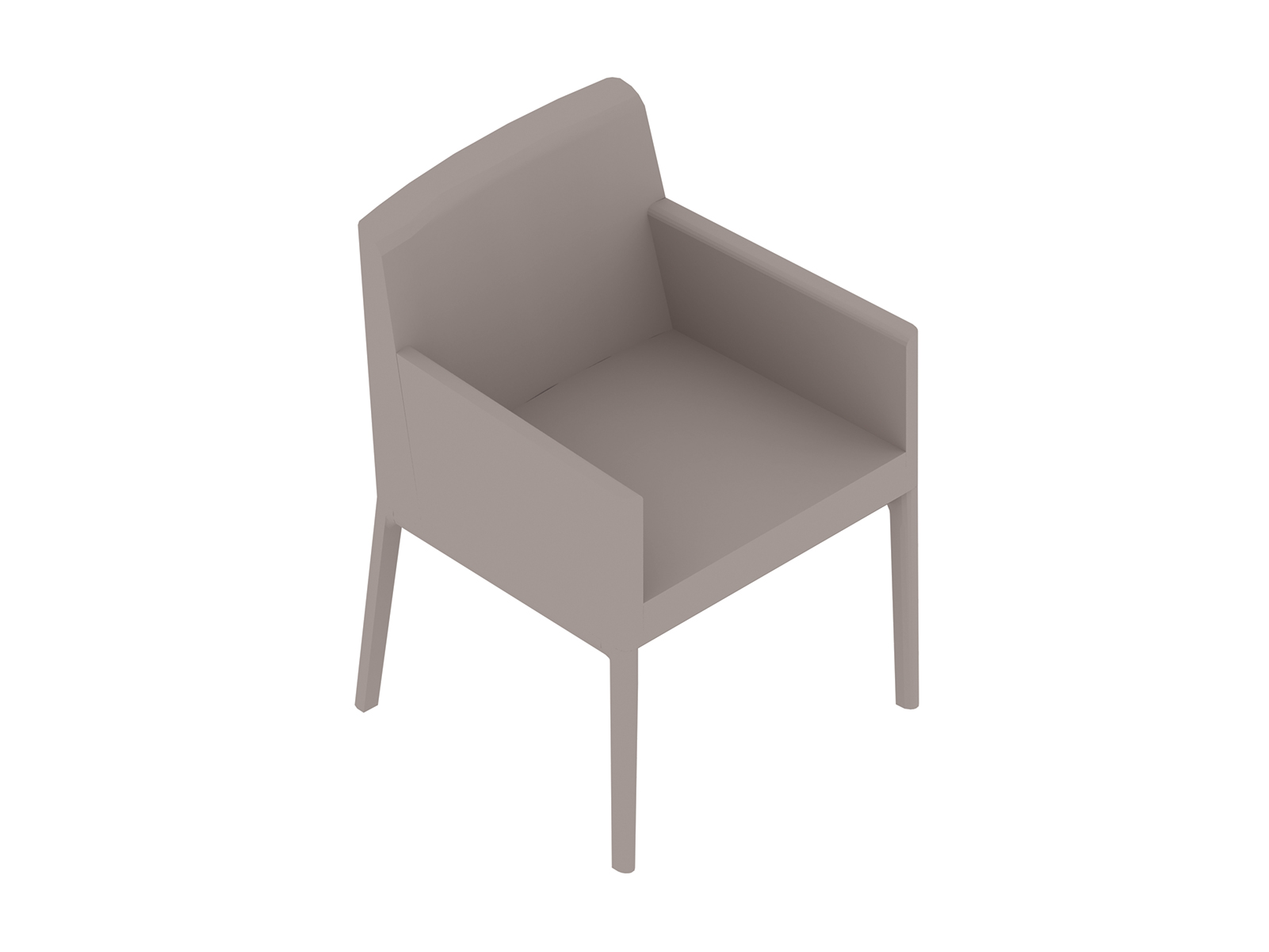 A generic rendering - Nessel Chair–With Arms