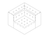 A line drawing - Rapport Corner