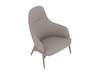 A generic rendering - Reframe Lounge Chair – High Back