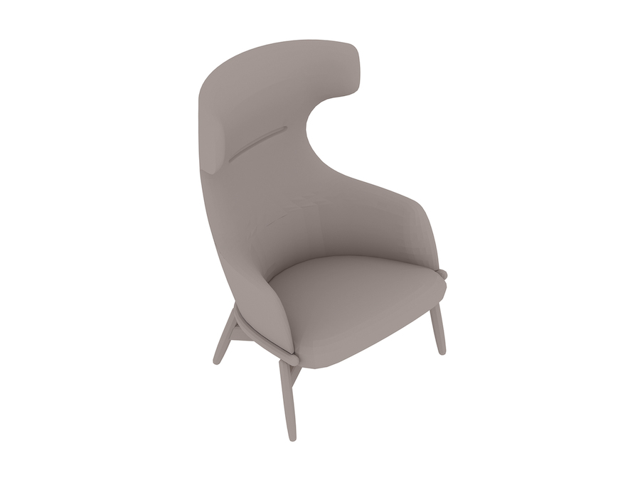 A generic rendering - Reframe Lounge Chair – Wing Back