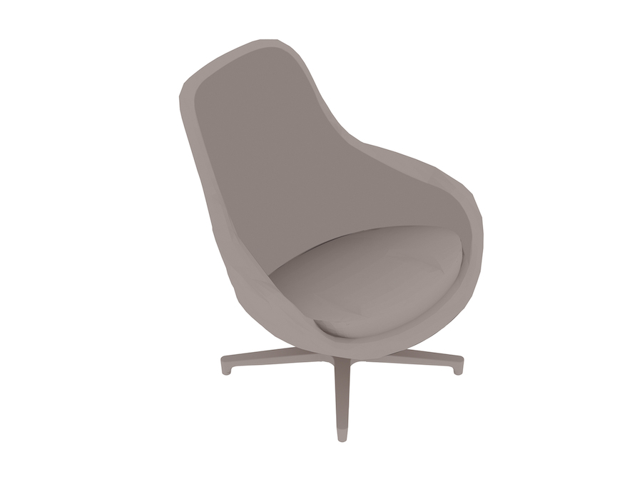 A generic rendering - Saiba Lounge Chair