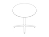 A line drawing - Saiba Table