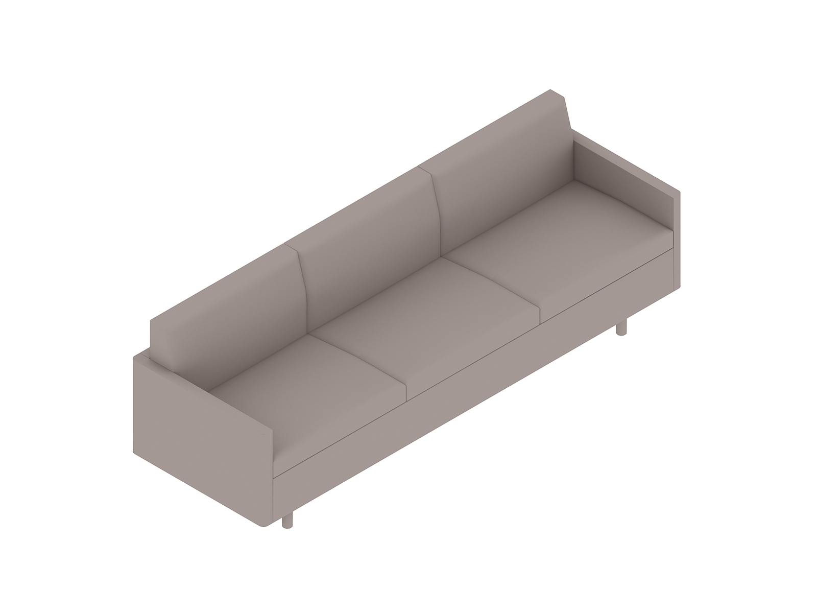 A generic rendering - Tuxedo Classic Sofa–With Arms