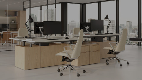 Open plan office hotsell chair
