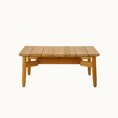 Crosshatch Outdoor Coffee Table in Square.