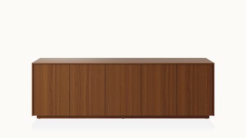 JD Credenza by DatesWeiser against a green background, front view. 