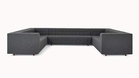 A Rapport sofa in a u-shaped configuration.