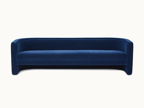 U-Series Sofa upholstered in Maharam Mohair Supreme League.