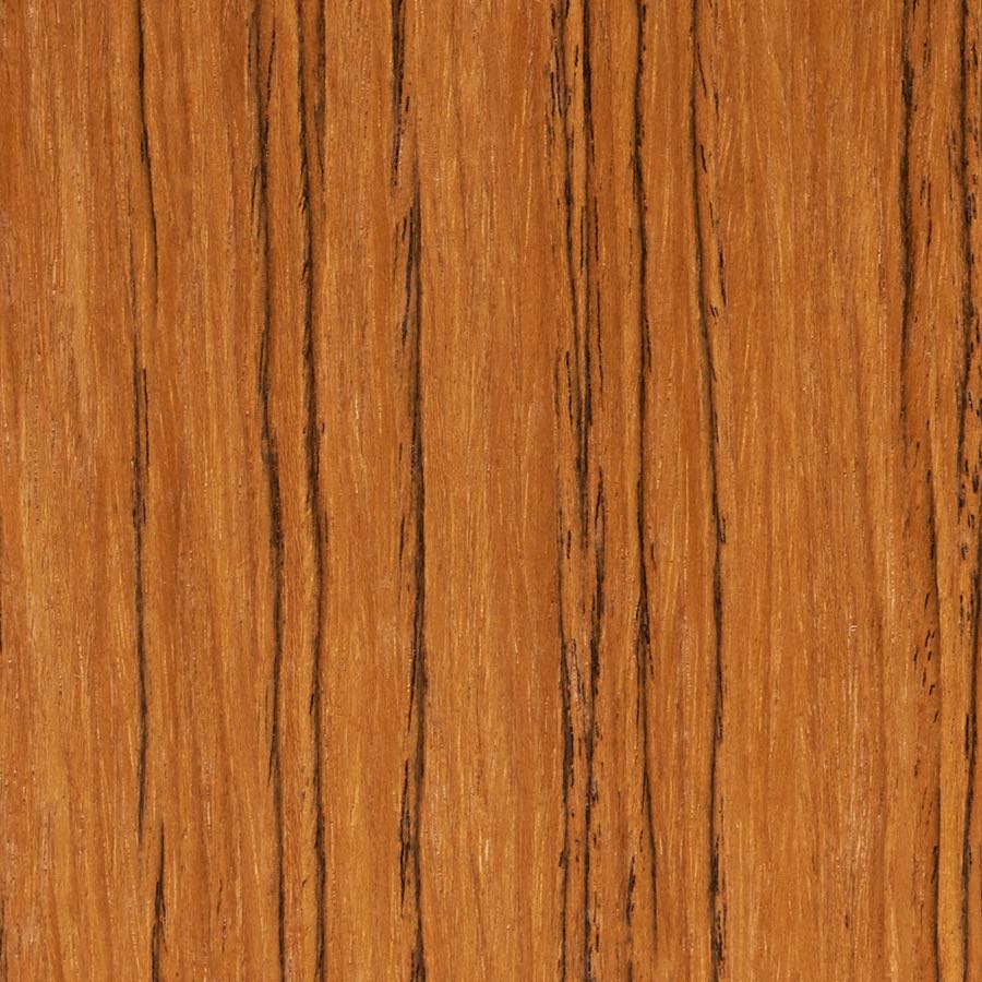 A swatch of RecoGrain Teak veneer.