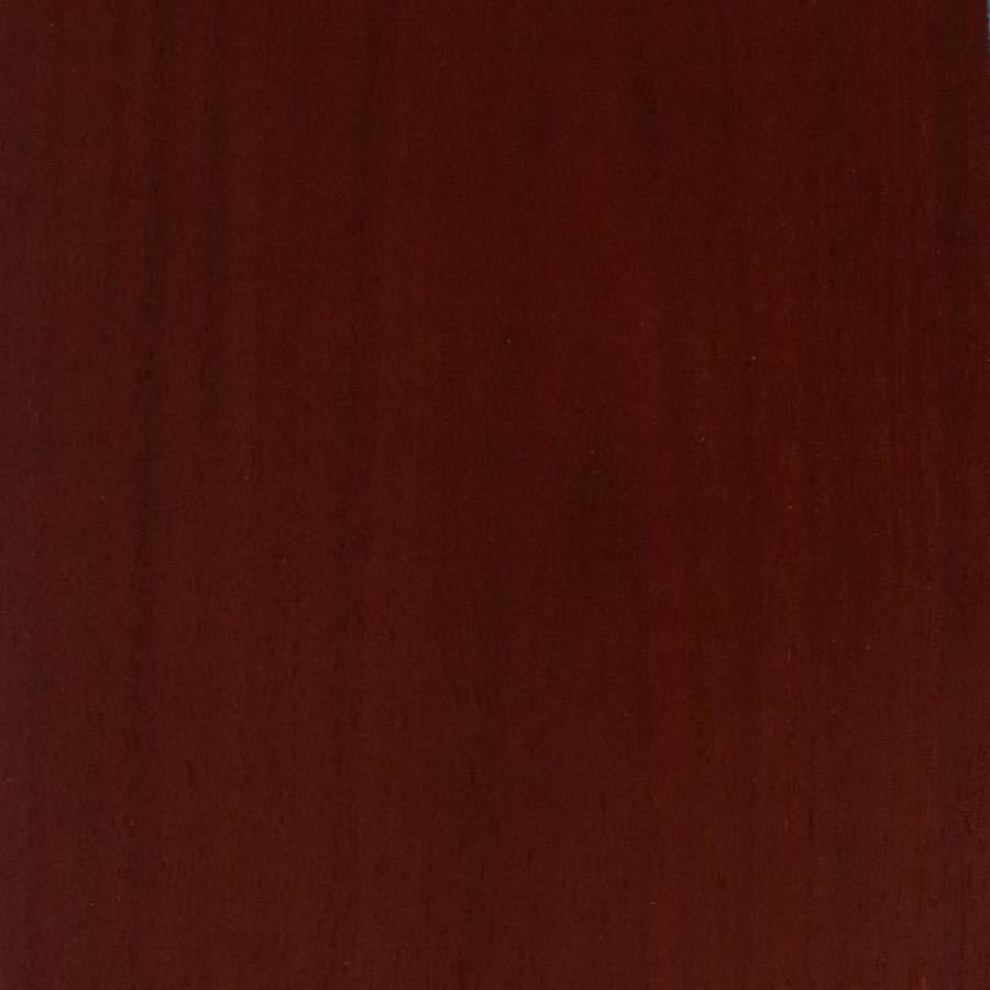 A swatch of medium red walnut veneer.