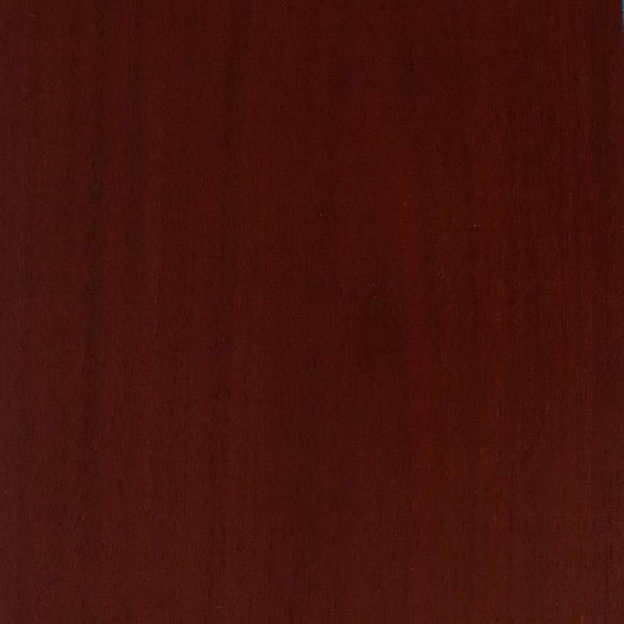 A swatch of medium red walnut veneer.