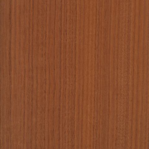 A swatch of Natural Quarter Cut Makore.