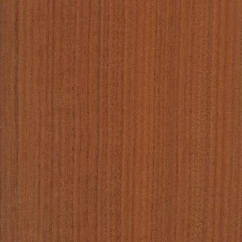 A swatch of Natural Quarter Cut Makore.