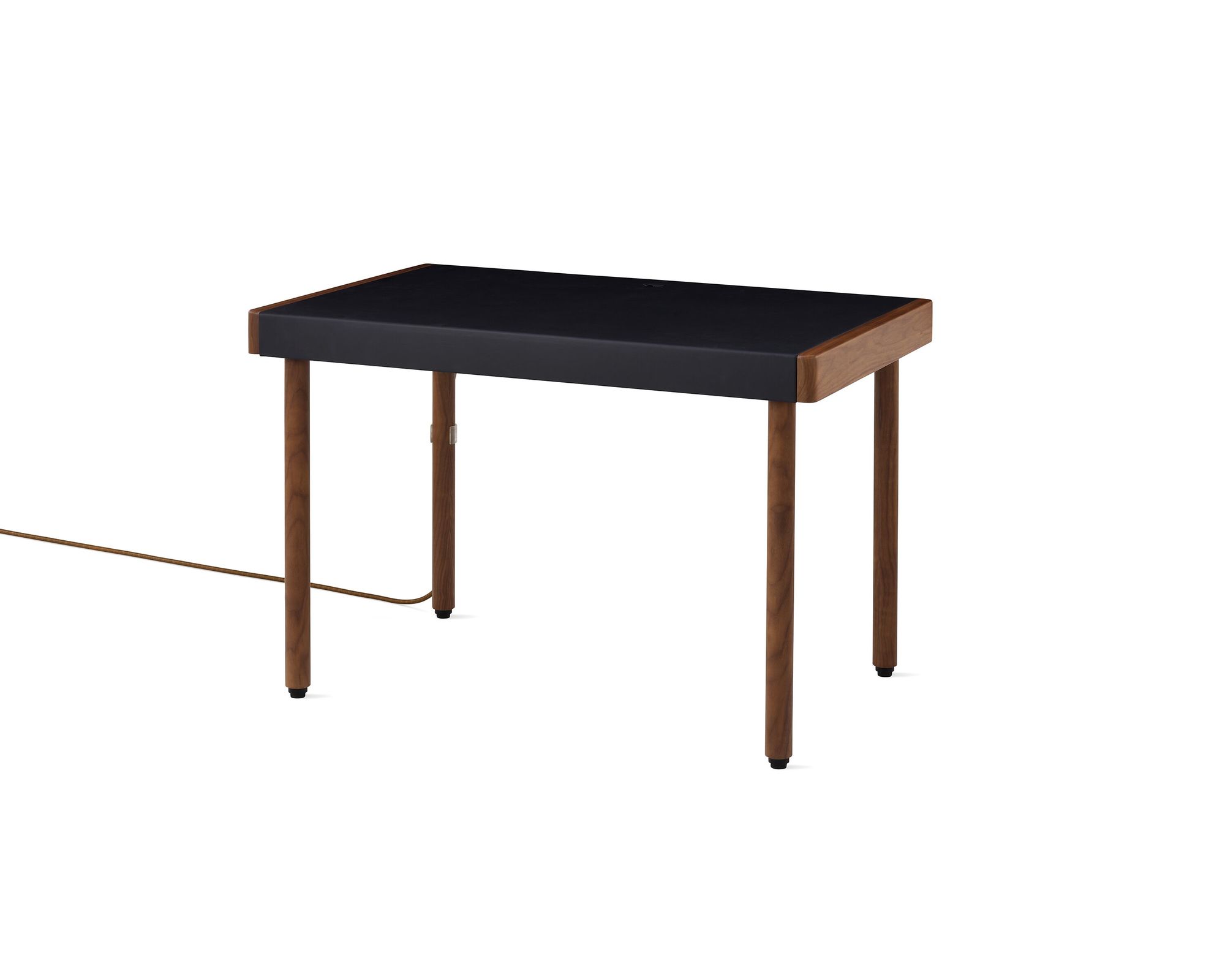 New Canaan Leatherwrap Sit-to-Stand Desk Product Images Product